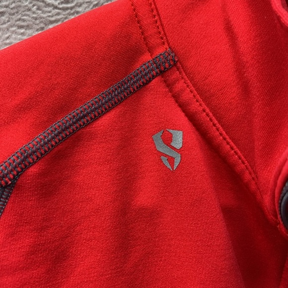 Stoic red 1/4 zip pullover size medium - Picture 3 of 6